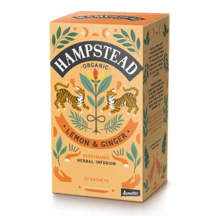 Hampstead Tea London BIO citronovy caj se zazvorem 20ks 5