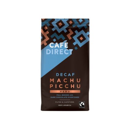 CAFÉDIRECT Machu Picchu SCA 82 mletá káva bez kofeinu 227g