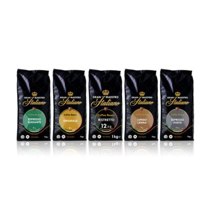 8762 gran maestro italiano severni italie balicek zrnkova kava 5x 1kg