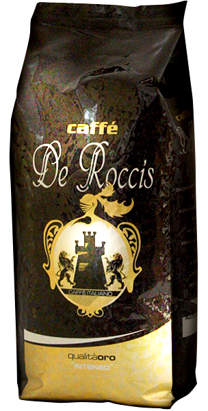 8135 caff de roccis qualita oro intenso zrnkova kava 1 kg