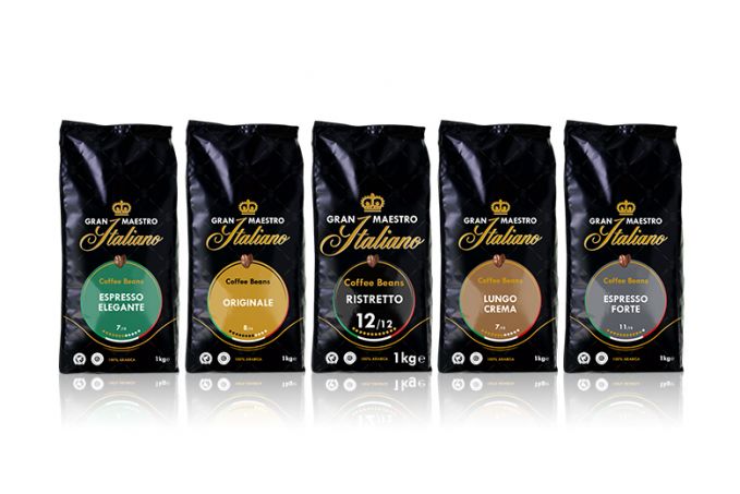 8762 gran maestro italiano severni italie balicek zrnkova kava 5x 1kg