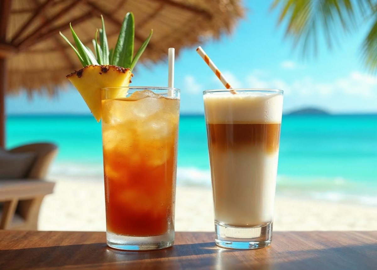 Trendy ICE Coffee Mai Tai