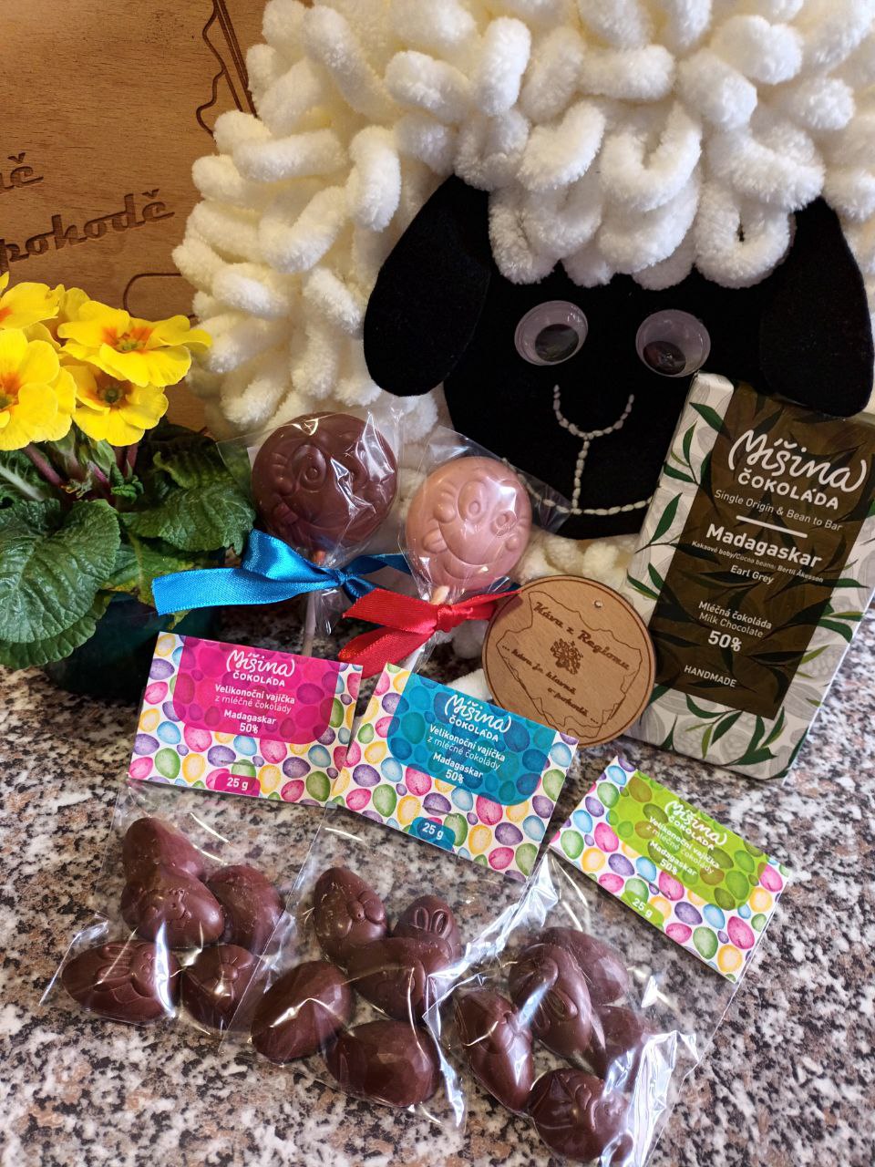 Nové čokolády od Míši
