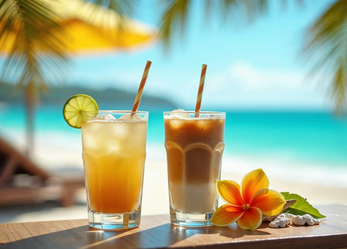 Trendy ICE COFFE Daiquiri!