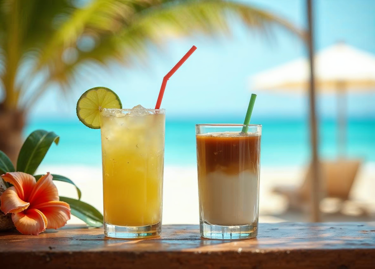 Trendy ICE COFFE Margarita