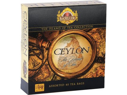 BASILUR The Island of Tea Assorted přebal 40 gastro sáčků (30x2g a 10x1,5g)