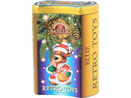 BASILUR Vánoční Retro Toys Blue plech 75g