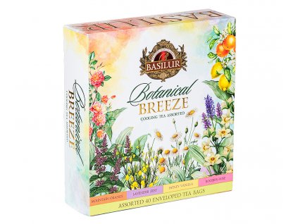 BASILUR Botanical Breeze Cooling Teas Assorted 40 sáčků (30x1,5g, 10x2g)