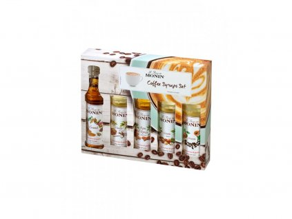 Monin Coffee box mini 5 x 50 ml minimální trvanlivost 12/2025