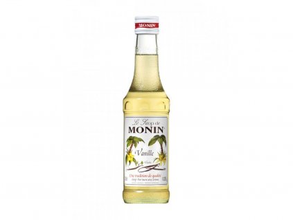 Monin Vanilka, sirup 0,25 l