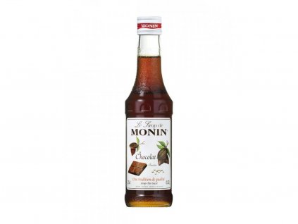 Monin Čokoláda tmavá, sirup 0,25 l