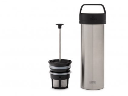 Espro Ultra Light Coffee Press 450 ml brushed/kovový
