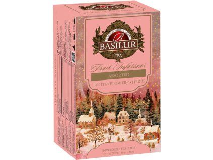 BASILUR Christmas Fruit Assorted přebal 20x1,8g exp 26.07.2026