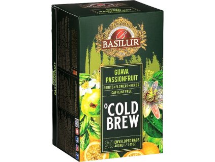 BASILUR Cold Brew Guava Passionfruit přebal 20x2g