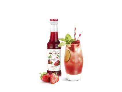 monin jahodovy strawberry sirup 0 25 l 256894 u0