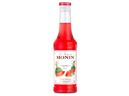 monin meloun vodni watermelon sirup 0 25 l 535503 u0