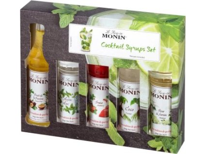 monin cocktail box mini sirupy 5 x 50 ml darkovy box 307764 u0