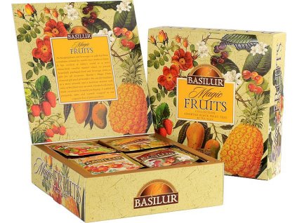 BASILUR Magic Fruits Assorted přebal 40 gastro sáčků 40x2g Minimální trvanlivost 3.9.2025