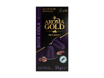 AROMA GOLD kapsle Nota Viola 55g/ 10ks Nespresso