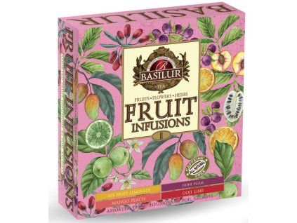 BASILUR Fruit Infusions Assorted Vol.II přebal 40 gastro sáčků
