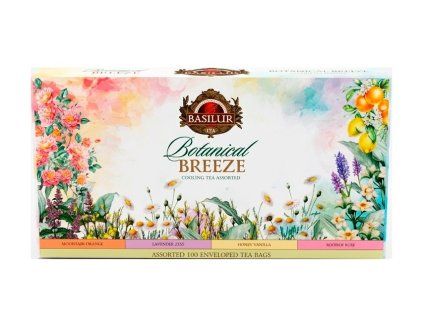 BASILUR Botanical Breeze Cooling Teas Assorted papír 100 sáčků