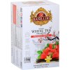 BASILUR White Tea Strawberry Vanilla přebal 20x1,5g Minimální trvanlivost: 6.5.2025