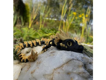 Krystalový Pohyblivý Drak