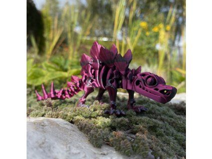 Velký pohyblivý Stegosaurus