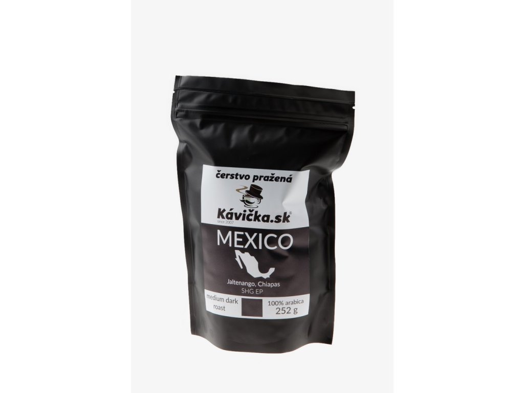 čerstvo pražená káva 250g Mexico