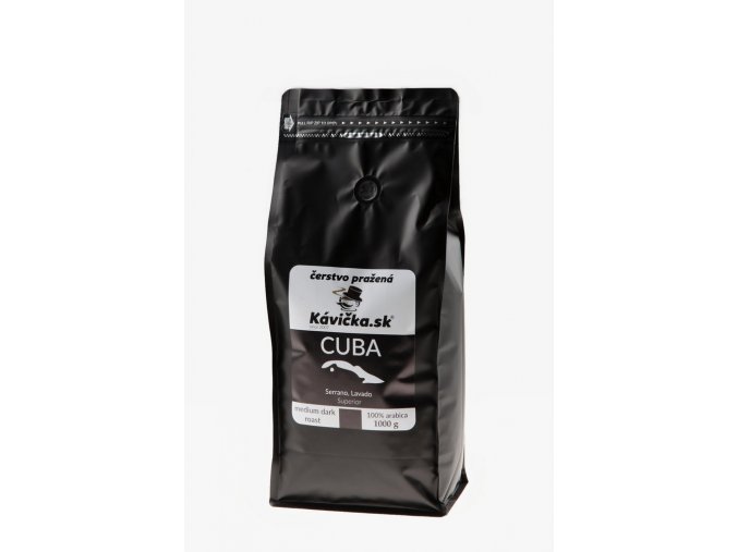 čerstvo pražená káva Cuba 1kg