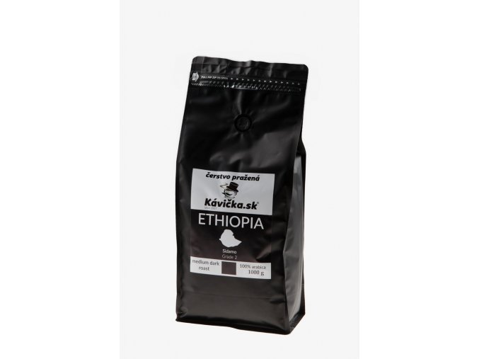 čerstvo pražená káva Ethiopia 1kg