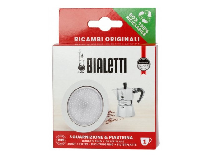 bialetti tesnenie 1 porcia 3 tesnenia filter