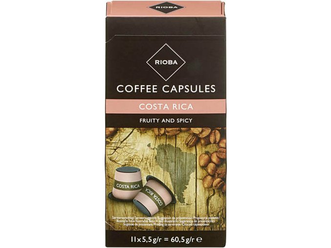 Rioba kapsule Costa Rica pre Nespresso 11,5,5g