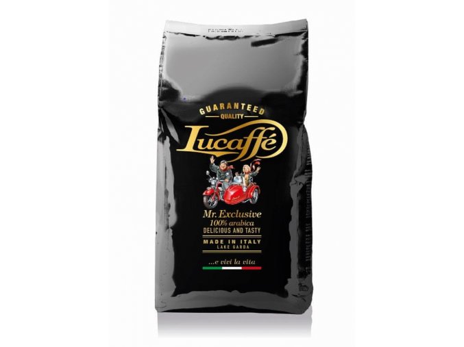 Lucaffé Mr. Exclusive 100% Arabica zrnková káva 1kg