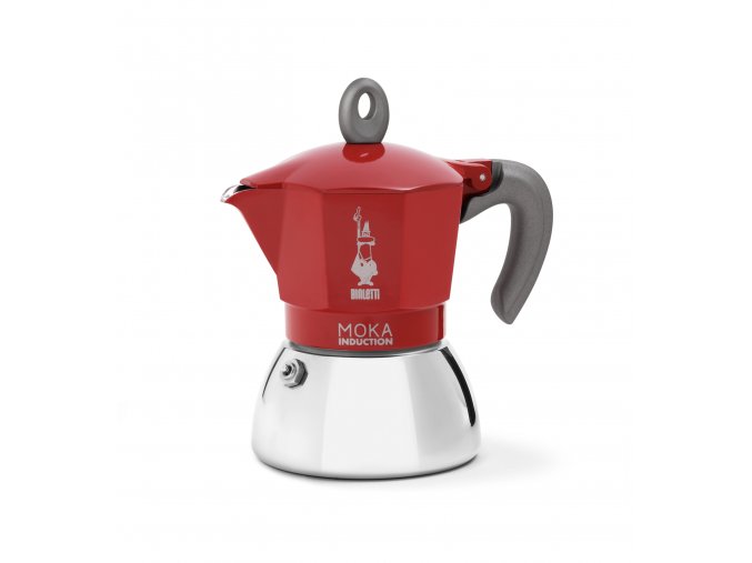 01 Moka Induction Red