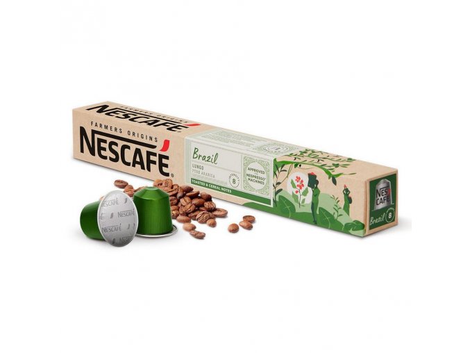 nestle nespresso nescafe farmers origins brazil kapsule 10 ks