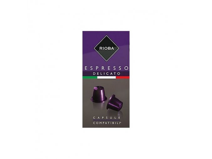 RIOBA kapsule Espresso DELICATO pre Nespresso 11x5g