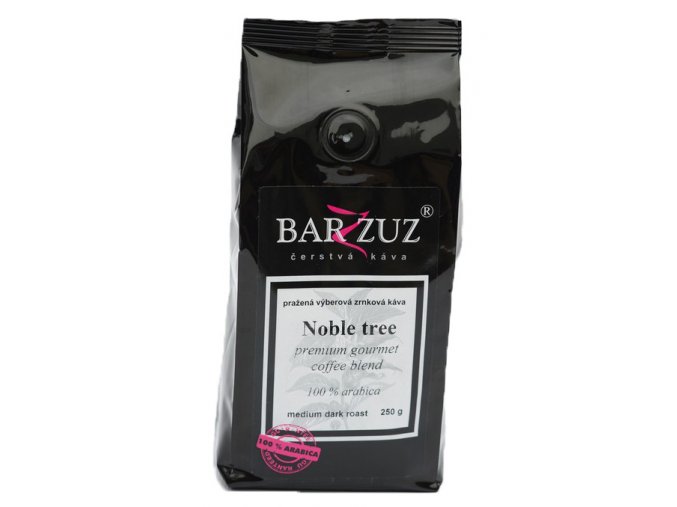 BARZZUZ Noble Tree Blend zrnková káva 250g