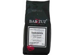 BARZZUZ Indonézia Java Blawan zrnková káva 250g