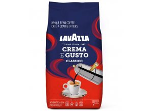 lavazza espresso crema e gusto classico zrnkova kava 1kg