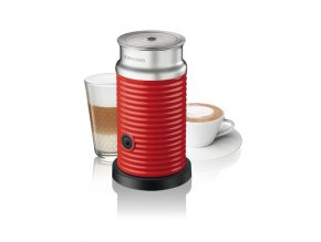 NESPRESSO Aeroccino (napeňovač) červený