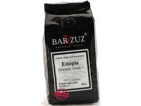 BARZZUZ Etiópia Djimmah Grade 5 zrnková káva 250g