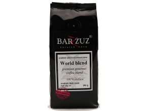 BARZZUZ World Blend zrnková káva 250g