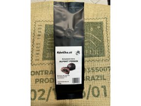 Kavicka Brazil ochutena zrnkova kava ALPSKY PERNIK 125g