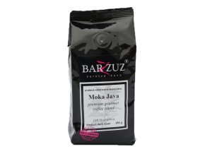 BARZZUZ Moka Java Blend zrnková káva 250g