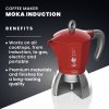 05 Moka Induction Red