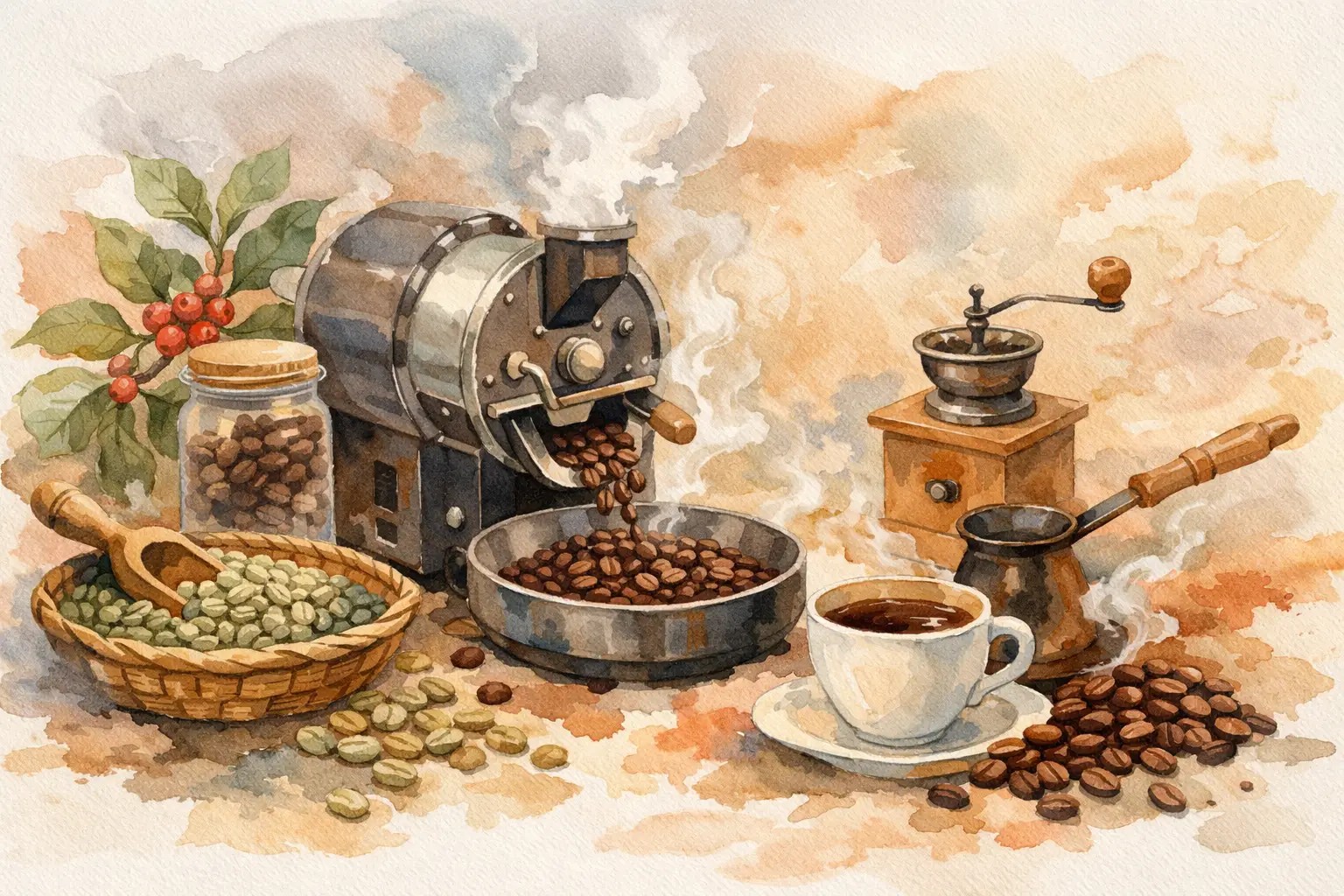 Ako si upražiť kávu doma ?