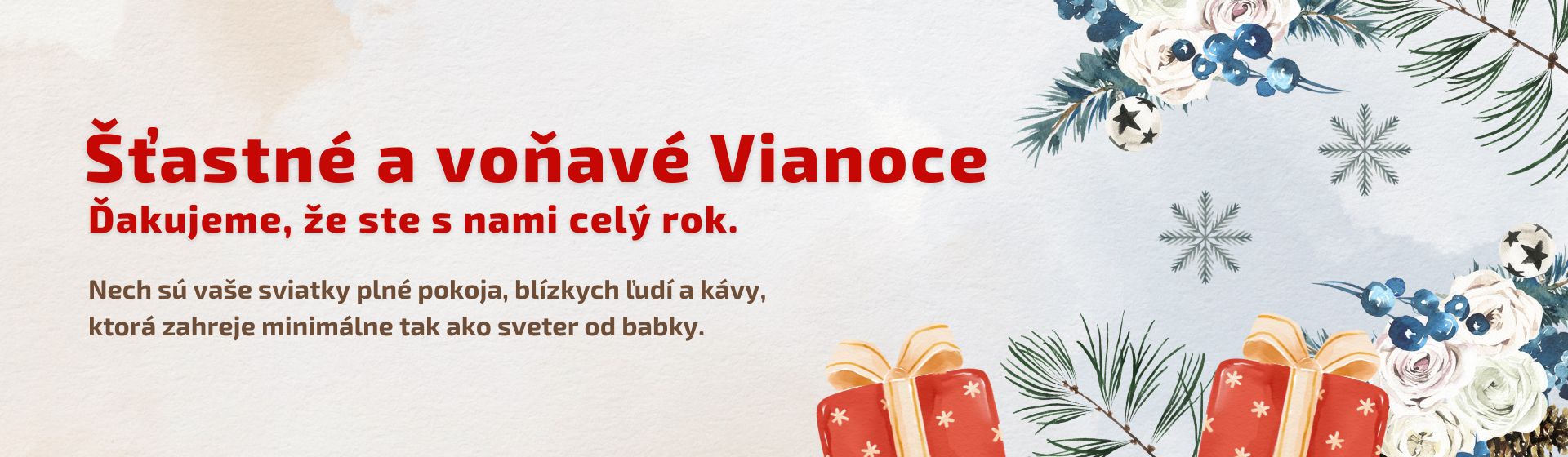 Prajeme Vám šťastné a voňavé Vianoce