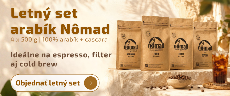 Letný set arabík 4 x 500g_mobil