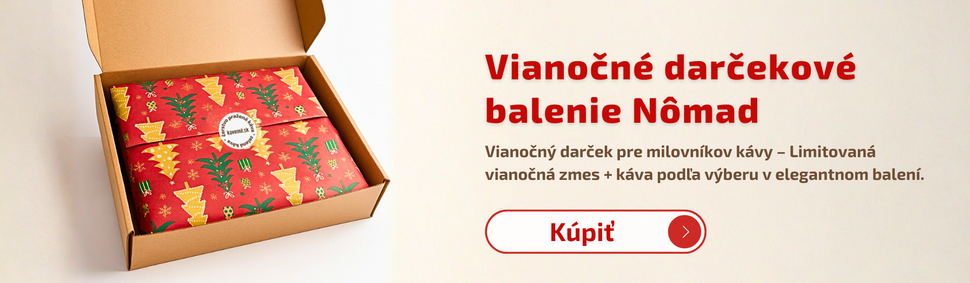 Vianočné darčekové balenie